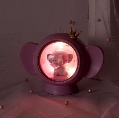 儿童小夜灯儿童房宿舍卧室床头可爱小台灯喂奶便携浪Y漫男生餐桌