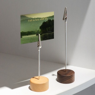 实木标签牌台卡支架桌面立牌菜品价目展示牌商品价格牌菜牌标价牌产品标识牌名牌桌牌号席位卡明档菜价牌台签