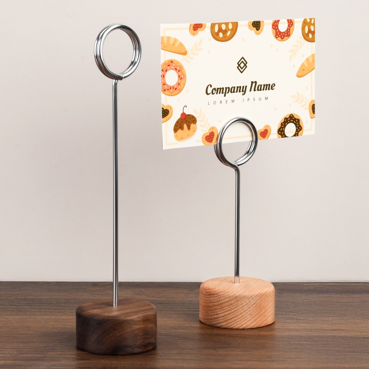 实木标签牌商品价格牌菜品展示牌餐桌立牌夹台牌菜名介绍牌产品标价牌