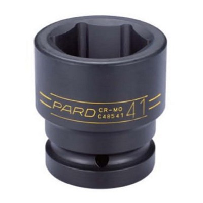 PARD 1英寸 气动套筒头 加强型六角短套19-95mm  1寸大套筒