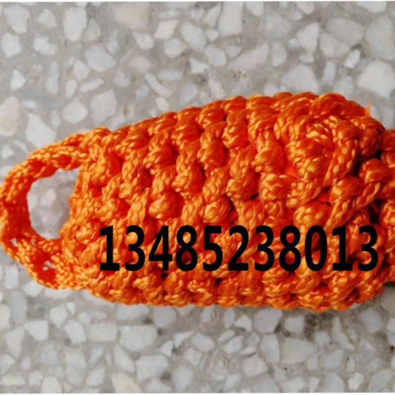 船用抛缆球 编织撇缆球撇缆头 艇用抛揽球可另配抛缆绳码头停靠球