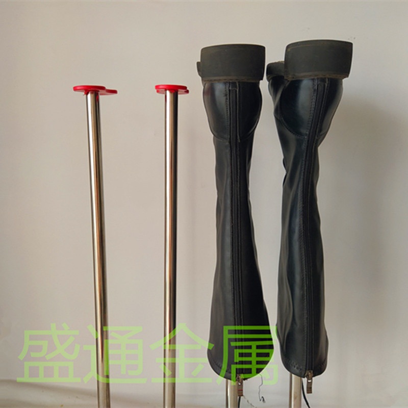 长筒靴鞋架支撑h高筒马靴架雨鞋水鞋不锈钢架子过膝鞋架子收纳防