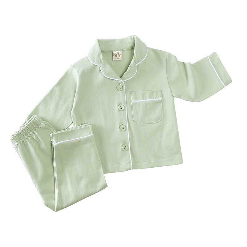 新品韩版童装家居服童空调服儿童睡衣套装春秋亲子宝宝居家服外贸
