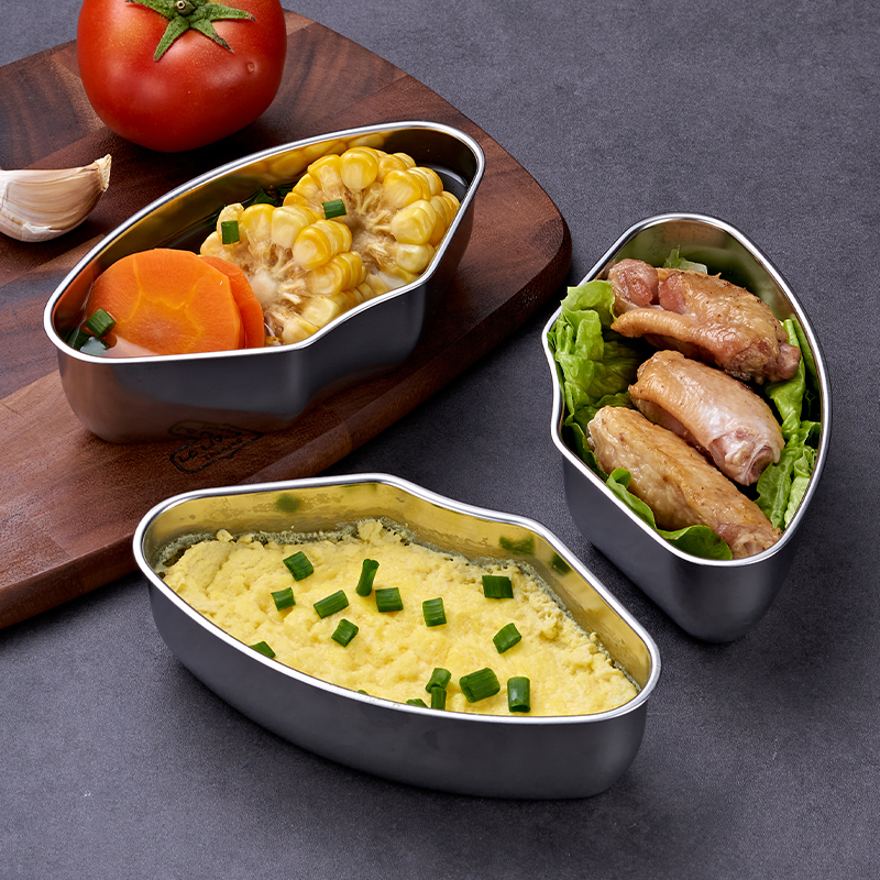 304不锈钢扇形蒸盘电饭煲蒸格B通用蒸锅笼屉蒸笼扇形组合蒸碗蒸盒