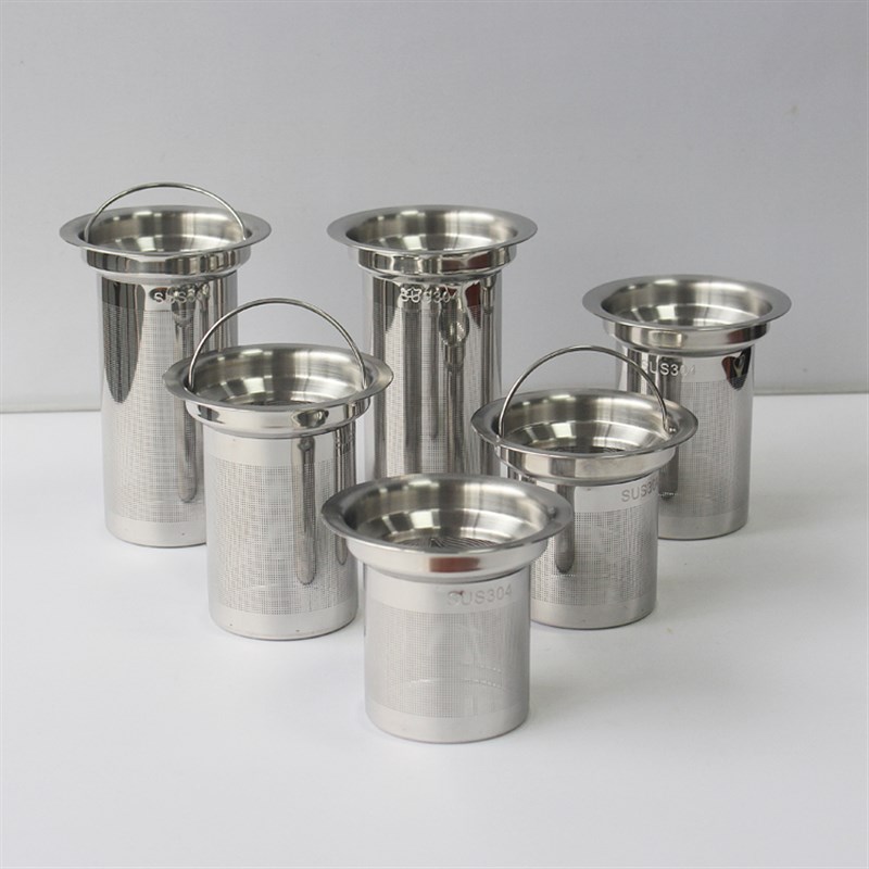 304不锈钢过滤网茶漏r器茶滤网茶隔泡茶神器茶叶过滤器茶杯滤网