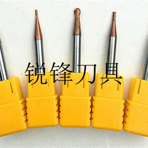 65度KYLIN高硬度钨钢铣刀,微小径全新钨钢立铣刀1MM-4MM有售