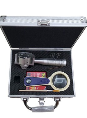 QFH-A三合一旋转百格刀三刀片漆膜附着力测试仪油漆划格器百格刀