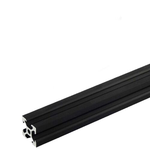 2020VB黑色20铝材欧标20V型材30D打印机20型材黑色铝20黑型材定制