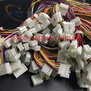 KF2510电子线 2.54间距单头端子线2P3P4P5P6~12P连接线排线 30CM