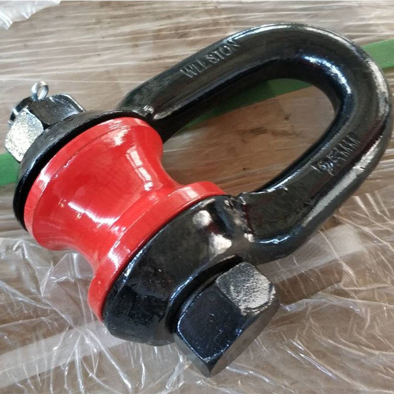 起重滑车船用f滑轮卸扣式滑车滚轮式3吨5卸扣式滑轮重型船马蹄扣