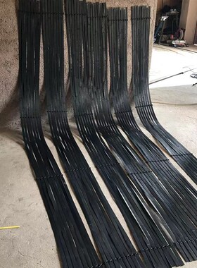 黑色竹片竹排竹编制室内婚庆装饰道具手工DIY竹条长3米宽2厘米1.5