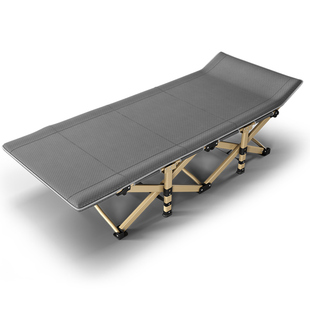 索乐折叠床单人家用午休午睡椅单人简易办公室躺椅神器Y便携行军