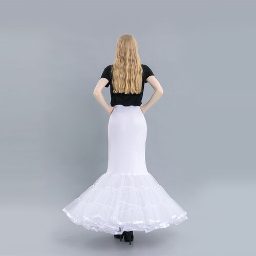新娘衬裙婚纱礼服配件裙撑鱼尾束腰衬裙一钢圈小鱼尾裙撑