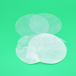 无纺布静电棉9CM白色圆形防尘过滤棉圆型棉垫滤片S滤纸垫7cm虑棉