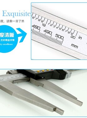 大型桂林数显卡尺500 600 1000 1500 2000  游标卡尺数显高精度