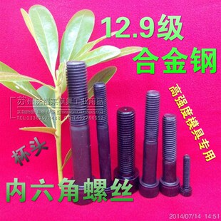 M24 30合金钢12.9级内六角螺丝杯头高强度3040506070809010011