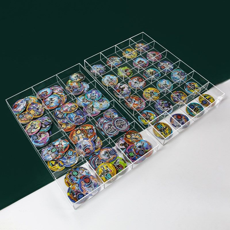 亚克力收纳格盘奥特曼圆卡铁卡收藏动漫周边谷子吧唧透明防尘展示,鲜花速递/花卉仿真/绿植园艺,水枪,淘宝优惠券,粉丝福利购,淘宝优惠卷