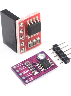 LM75AD温度传感器 高速I2C接口 高精度 开发板模块 LM75BD LM