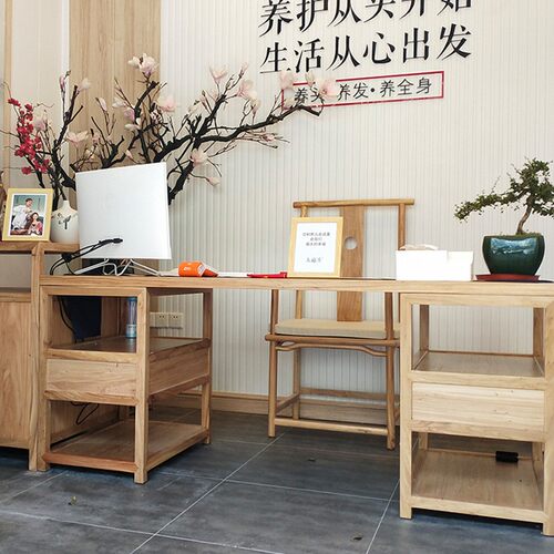 【物流运费到付】头道汤养生家具  头道汤收银台/接待台