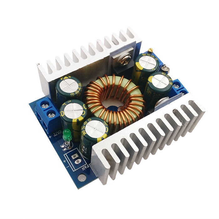 DC-DC大功率低纹波 12A 可调降压模块 95%高效车载电源模块
