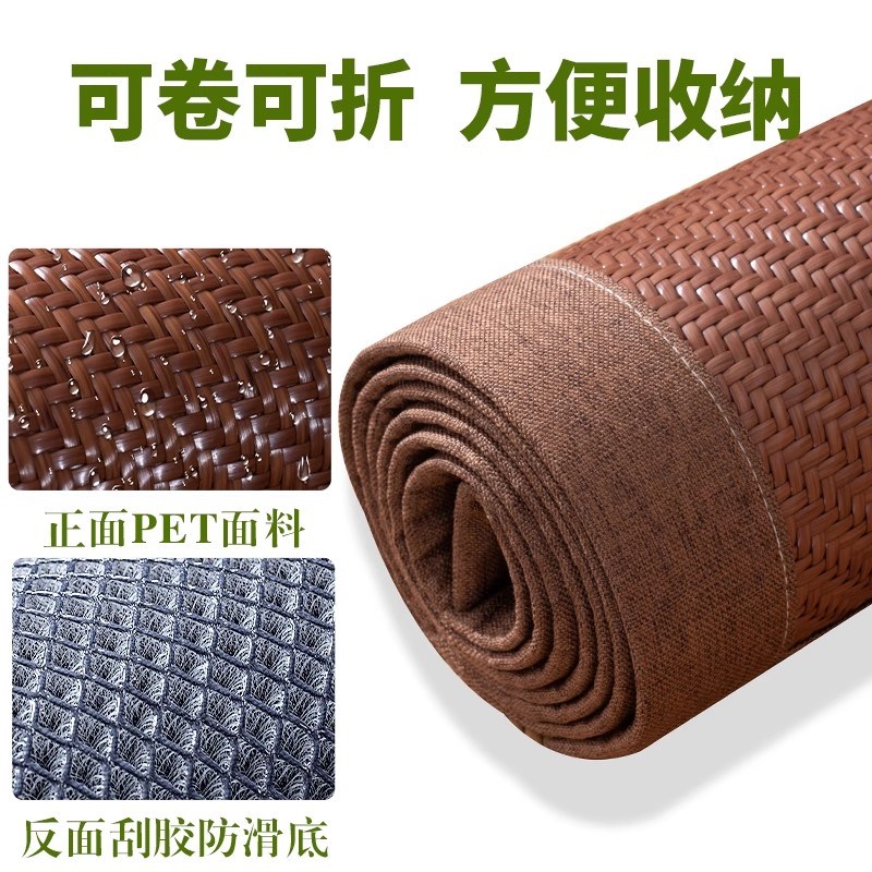 夏天沙发凉席坐垫垫子夏用夏季红木沙G发垫新中式实木防滑套罩凉