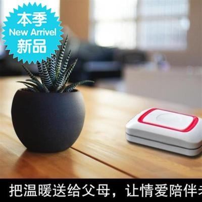 无线电铃带挂绳老人耐用带闪灯隔D墙小巧楼上楼下随身照顾老1