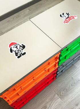 日式折叠收纳箱GQX工业风户外露整营塑料储车载后备箱物理收书纳