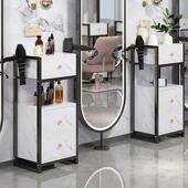 发廊专用工具柜工车剪具发柜理发店工台推店车美发镜台理LUG发具