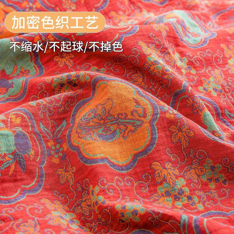 床上纯棉双纱四件套四a类全棉201201季简约裸层秋睡冬床单被套结