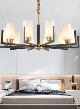 新奢中式吊灯轻大餐厅客灯别墅PGB大吊灯中国风简约现代气创意厅