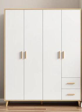 衣柜家用卧室现简约出租KJB房衣用组装儿童小橱代木柜子简易户型