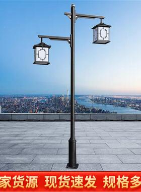 阳能草坪灯景观公灯方形柱灯QXK院户外3米3.5米防水园道路太庭灯