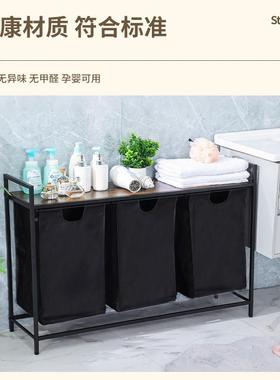 洗衣篮衣分类架可洗拆卸收抽袋拉脏衣篮多纳功能收MWF纳衣服筐篮