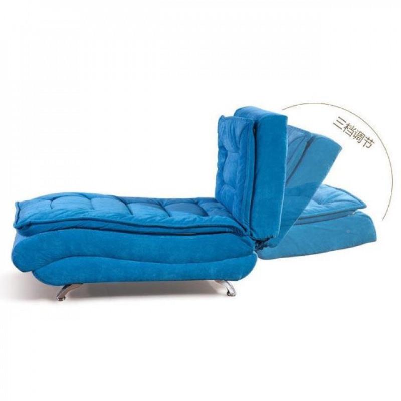 dnd科卧室技皮太jwT42EYR妃椅单人躺椅折叠休沙发用床两懒人美午