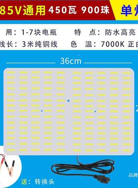 12v5led夜摆市灯地摊灯48V摊灯压直流低户外应急灯超亮48SJR-40W