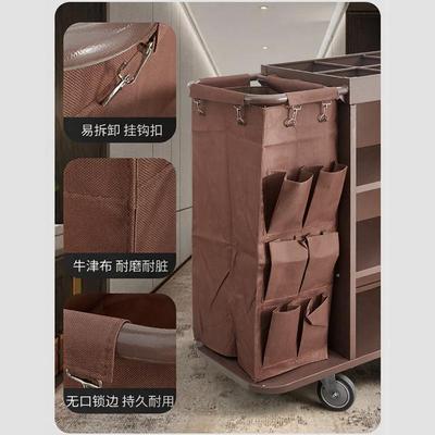 房酒店客双边多务功能布草车清洁车打卫生手推车保洁车收无品牌/