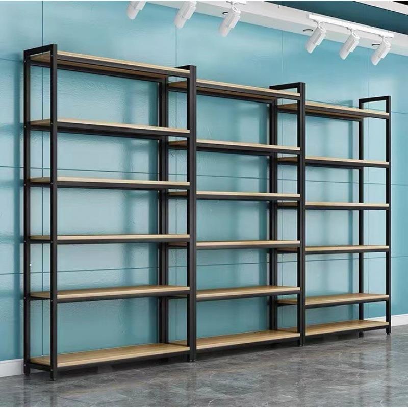 钢示木架置物架多层铁书艺物柜展示柜产品OSS展储架货架落地