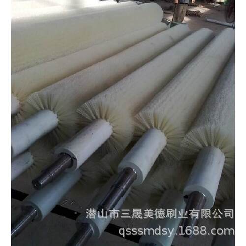 秆墙秸体毛刷辊制板机毛刷机辊工业毛PIN板刷不织布辊