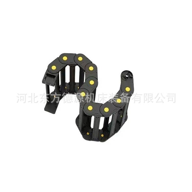 包邮现货优质尼龙塑料拖链  GCTL尼龙拖链35*60全封闭拖链可加隔