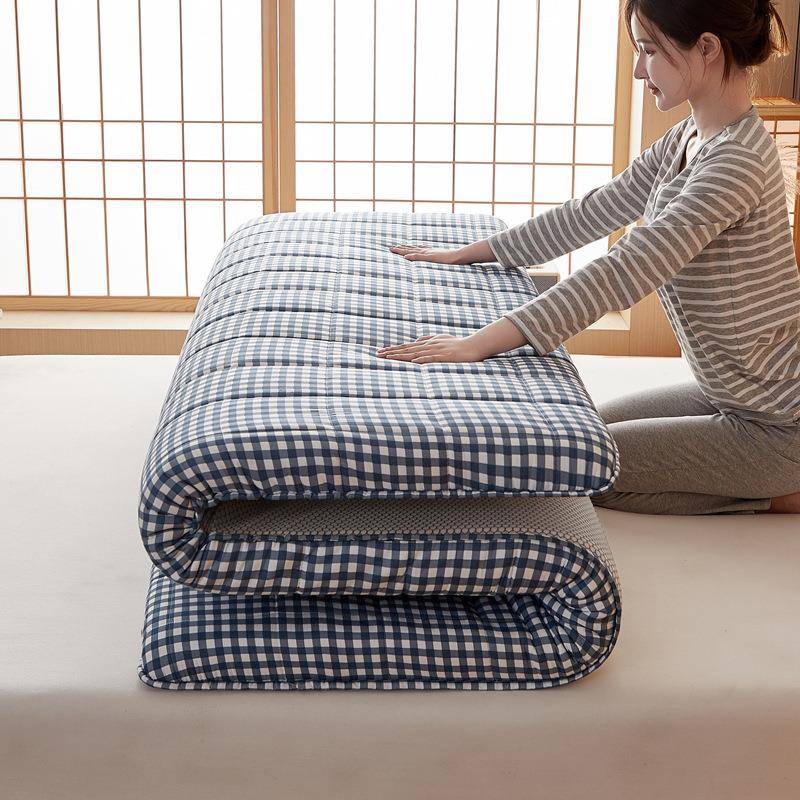 上用品亲肤床毛花床垫磨四季款塌塌米棉垫子学生JMC宿舍单人双人