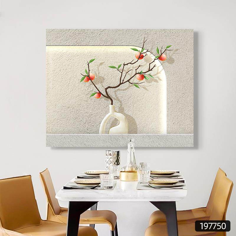 电油表箱装饰画免孔奶BQ751480闸风配电箱遮挡壁画打新款绿植电箱