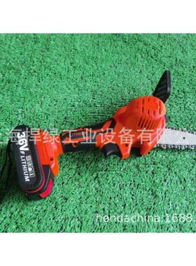 杰魁6森3V单手迷锂电锯充电OVZ式家用树你果电锯小型便携伐木电链