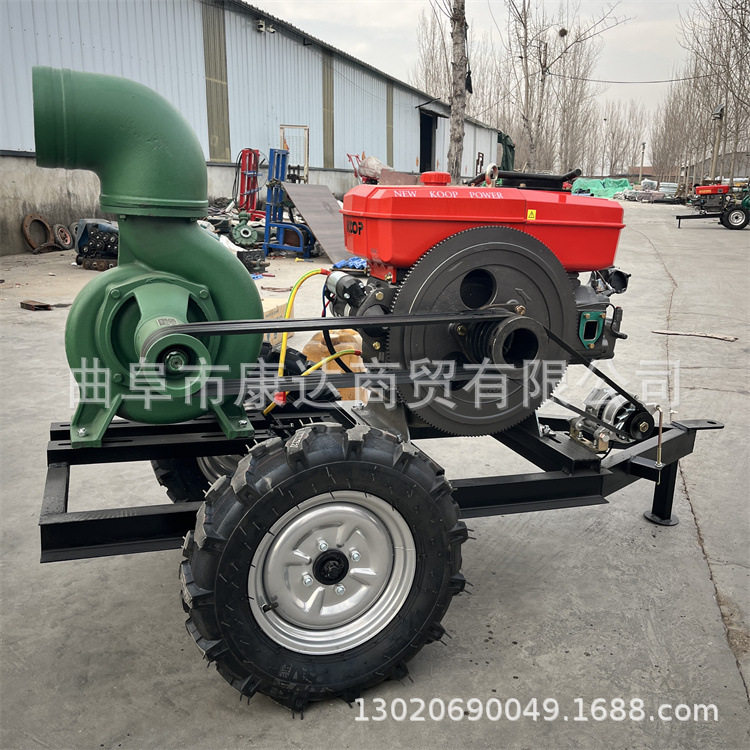 移动式柴油抽水机工程排涝排水