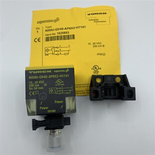 TURCK方形接近开关 NI50U-QV40-AP6X2-H1141 1625853