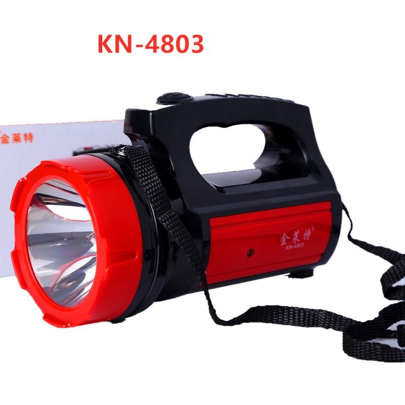 探照灯金莱特强光灯LED远射强光手提灯充电式手电灯户外灯KN-4803