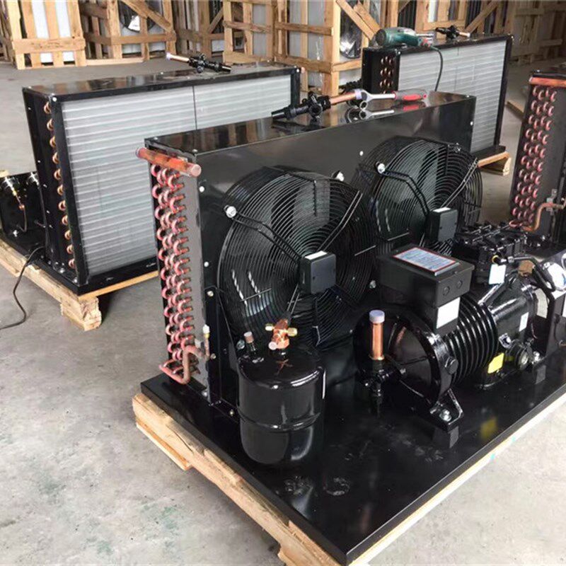 蓝斯登型谷轮型5P风冷水冷冷凝器一体机组空调冷库压缩机室外机头