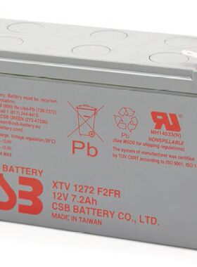 现货CSB XTV1272F2FR 12V7.2AH照明电源 船舶设备 UPS电源蓄电池