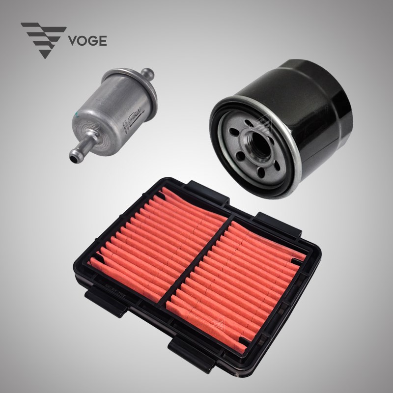 隆鑫无极CU525原装 汽油滤 燃油滤 机油滤 空气滤芯