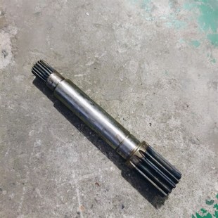 济南重庆诸暨机床厂C616车床配件624齿轴Z14 Z18总长196