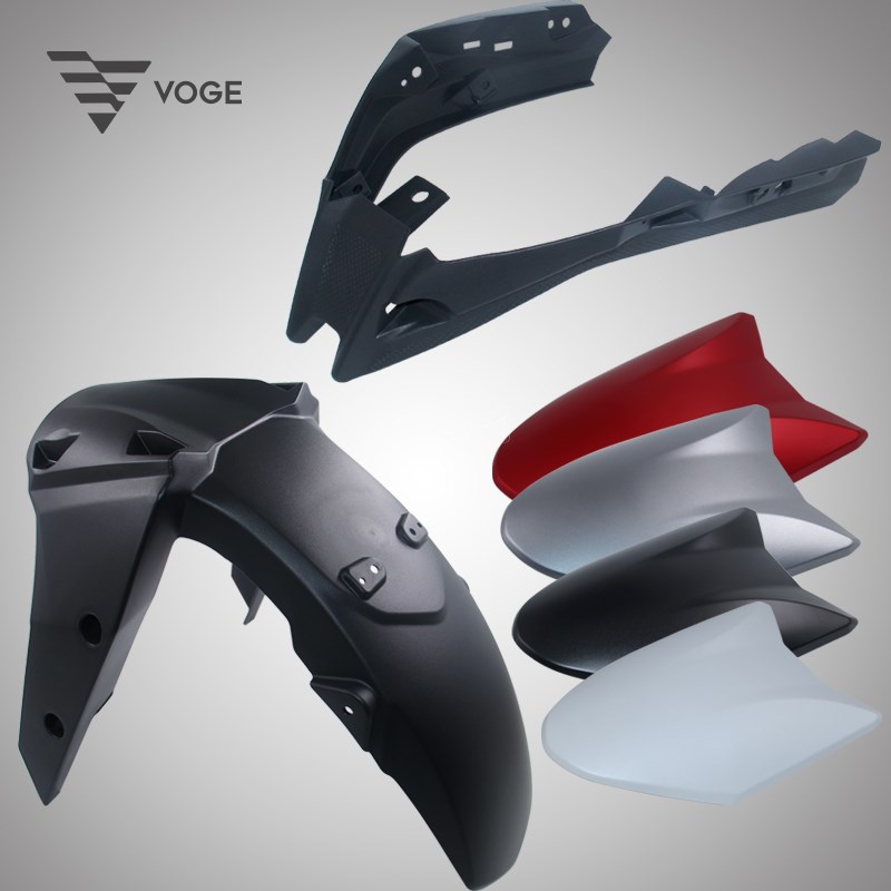 隆鑫VOGE无极机车LX500-A LX500DS原装前挡泥板前段装饰板后段